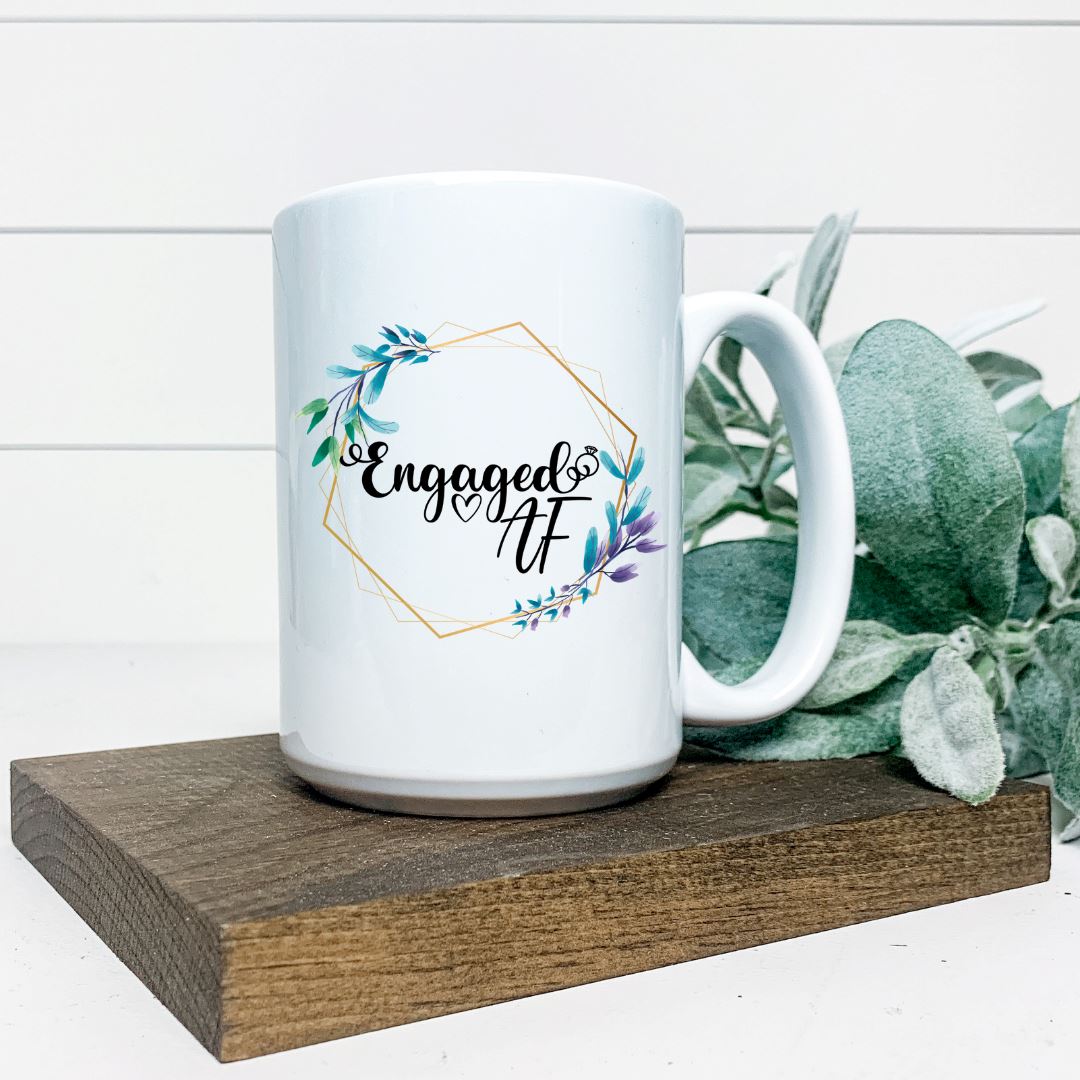 ENGAGED AF MUG Harlow Boutique Official Online Store 