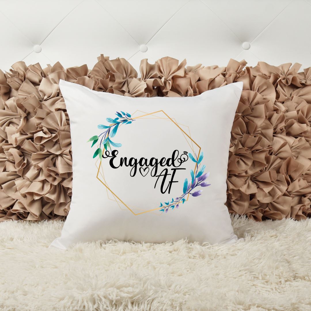 ENGAGED AF PILLOW Harlow Boutique Official Online Store 