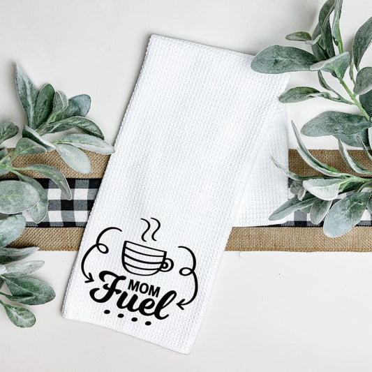 MOM FUEL TEA TOWEL Harlow Boutique Official Online Store 