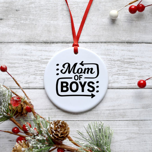 MOM OF BOYS ORNAMENT Harlow Boutique Official Online Store 