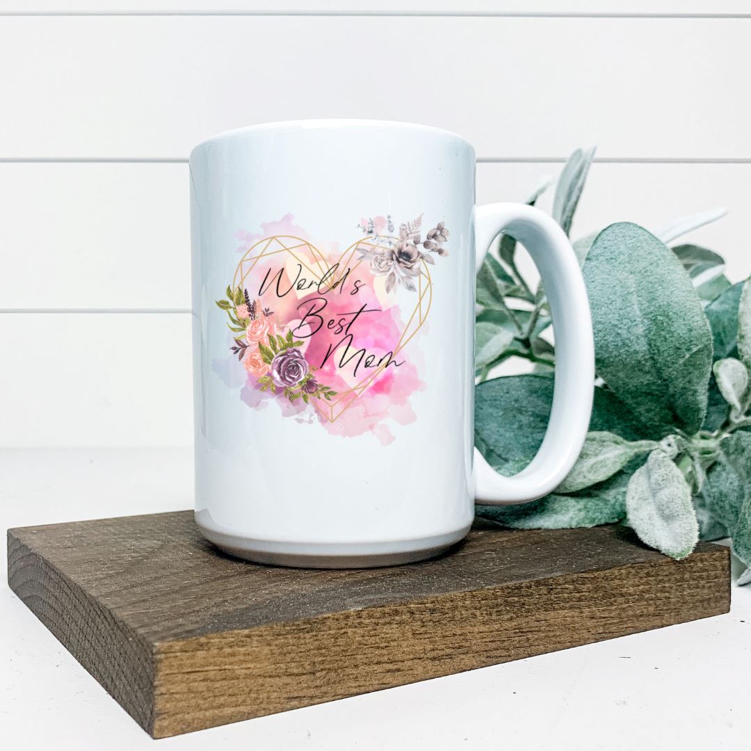 WORLDS BEST MOM MUG Harlow Boutique Official Online Store 