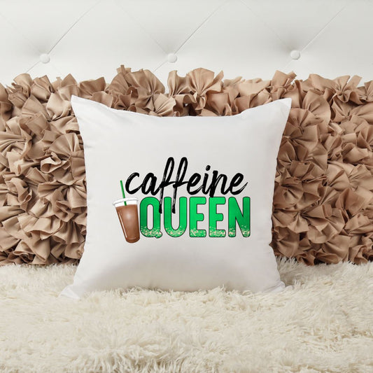 CAFFEINE QUEEN PILLOW Harlow Boutique Official Online Store 