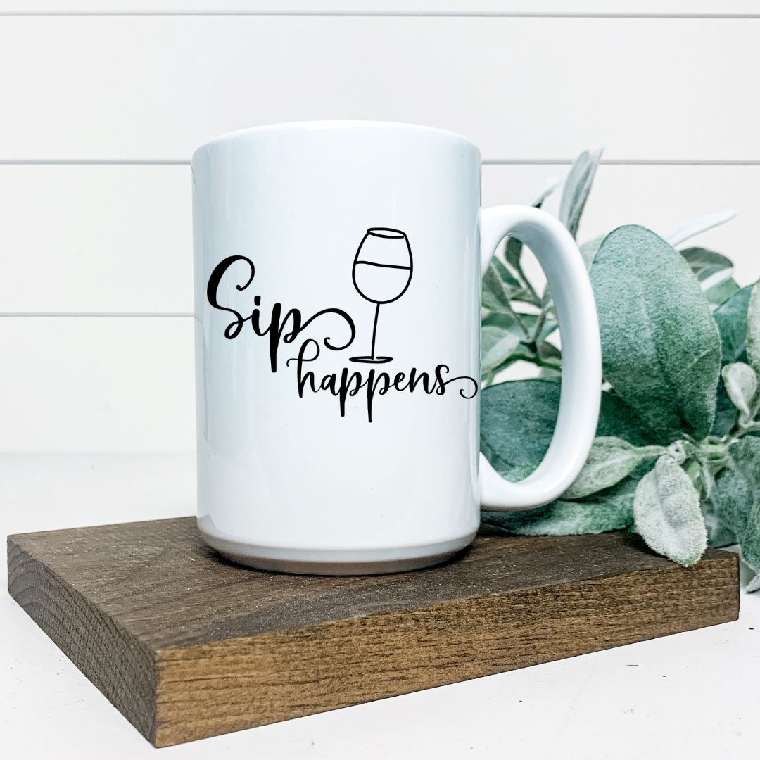 SIP HAPPENS MUG Harlow Boutique Official Online Store 