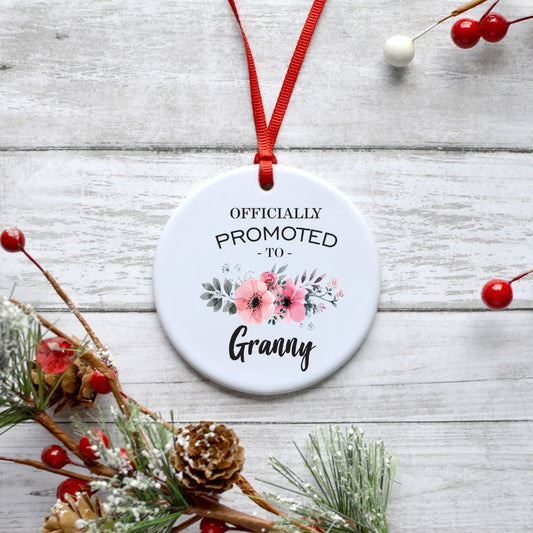 OFFICIALLY PROMOTED TO GRANNY ORNAMENT Harlow Boutique Official Online Store 