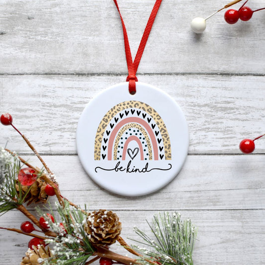 BE KIND RAINBOW ORNAMENT Harlow Boutique Official Online Store 