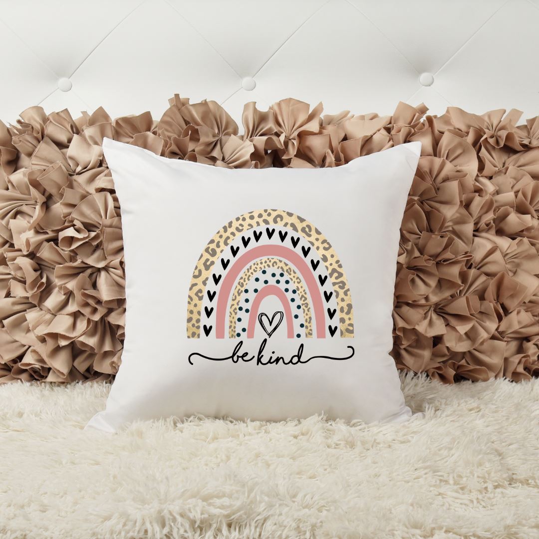 BE KIND RAINBOW PILLOW Harlow Boutique Official Online Store 