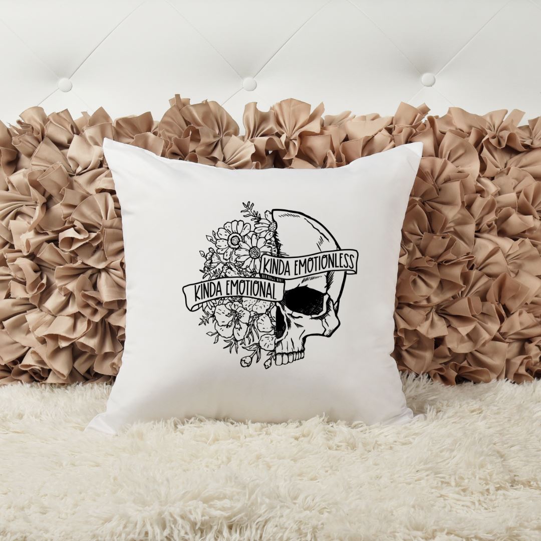 KINDA EMOTIONAL KINDA EMOTIONLESS PILLOW Harlow Boutique Official Online Store 