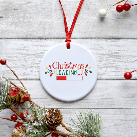 CHRISTMAS LOADING ORNAMENT Harlow Boutique Official Online Store 