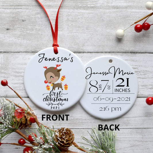 REINDEER WITH PRESENTS ORNAMENT Harlow Boutique Official Online Store 