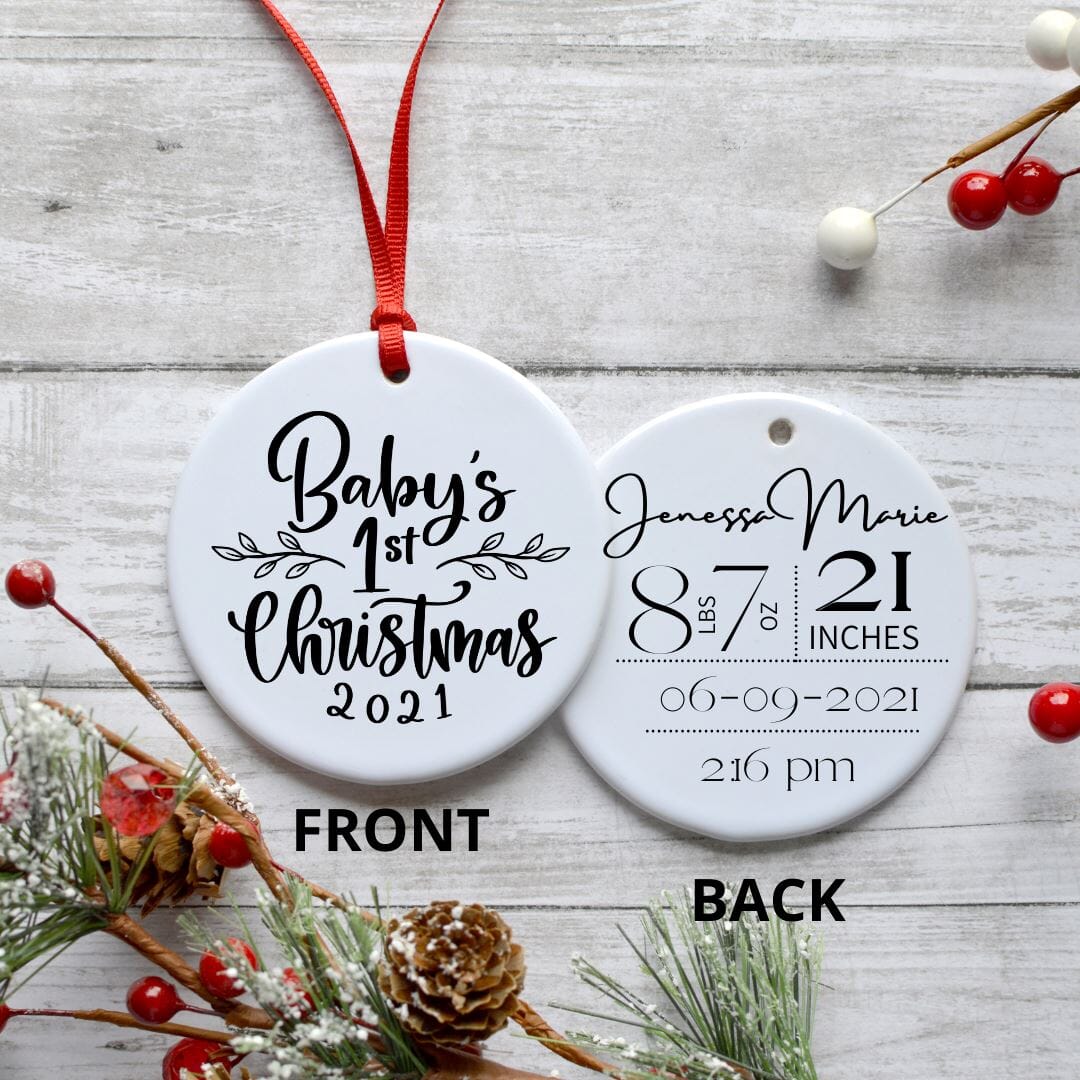 BABYS FIRST CHRISTMAS ORNAMENT mws_apo_generated Harlow Boutique Official Online Store 
