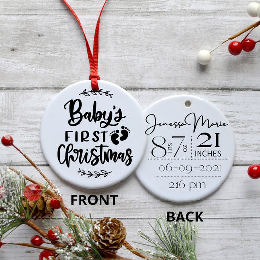 BABYS FIRST CHRISTMAS ORNAMENT Harlow Boutique Official Online Store 