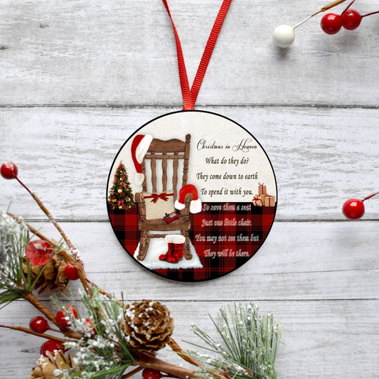 CHRISTMAS IN HEAVEN ORNAMENT Harlow Boutique Official Online Store 