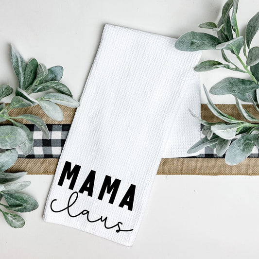 MAMA CLAUS TEA TOWEL Harlow Boutique Official Online Store 