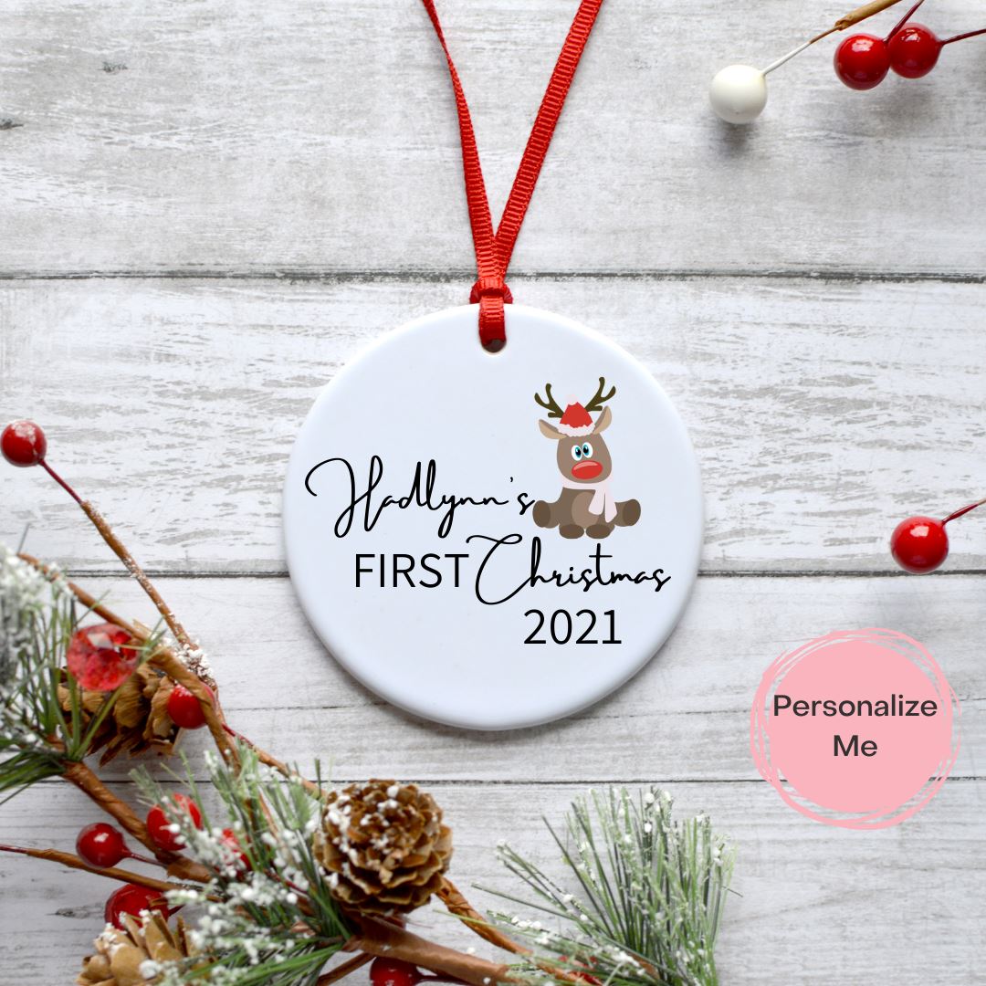 FIRST CHRISTMAS ORNAMENT Harlow Boutique Official Online Store 