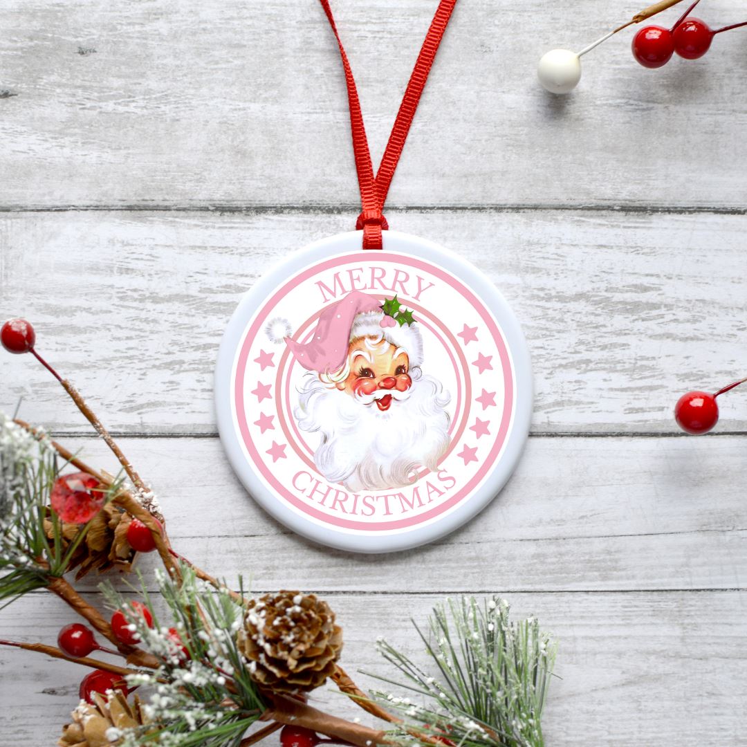 PINK SANTA ORNAMENT Harlow Boutique Official Online Store 