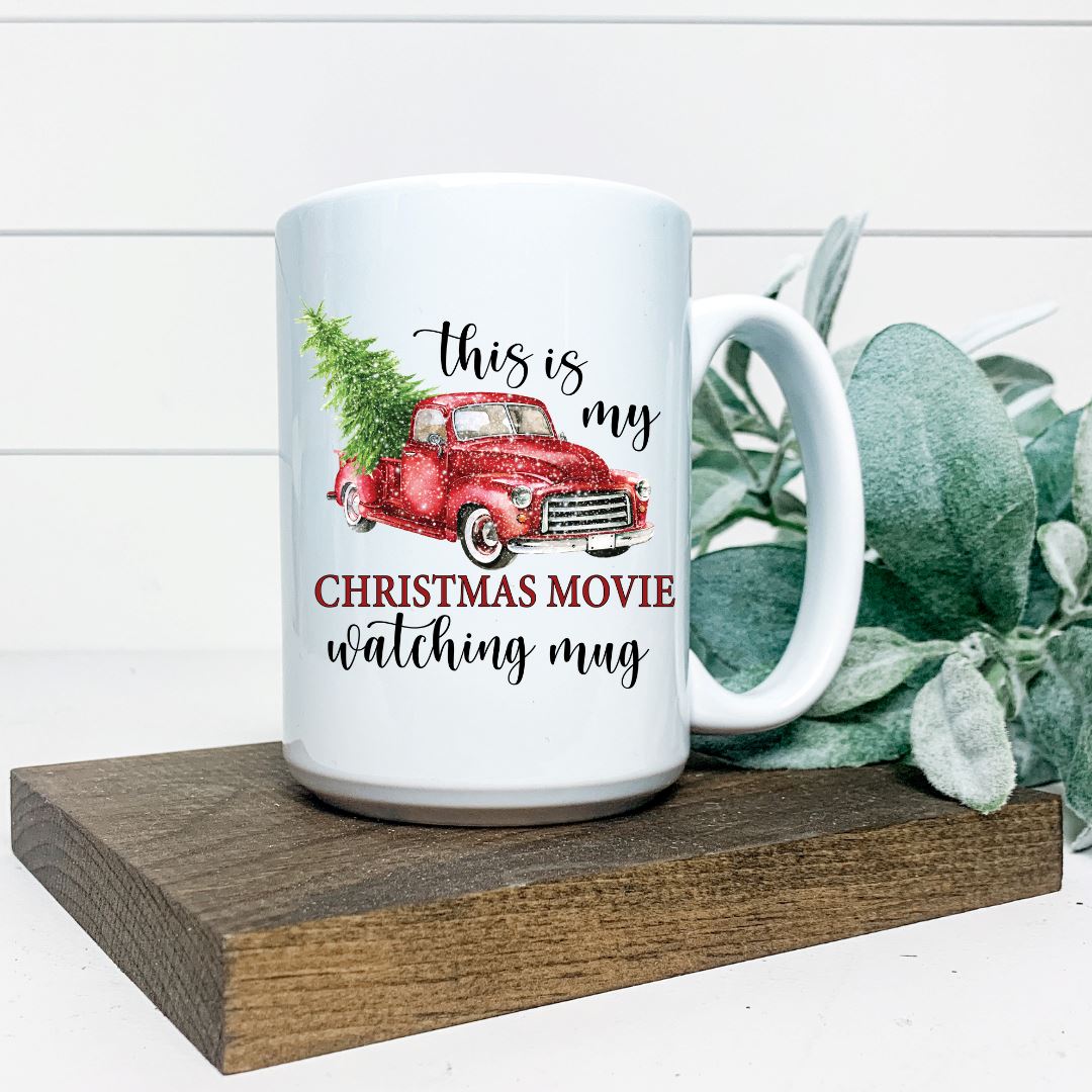 THIS IS MY CHRISTMAS MOVIE WATCHING MUG Harlow Boutique Official Online Store 