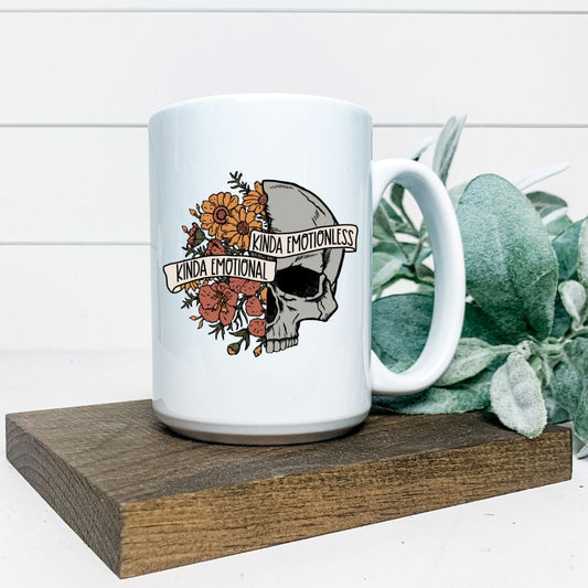 KINDA EMOTIONAL KINDA EMOTIONLESS MUG Harlow Boutique Official Online Store 