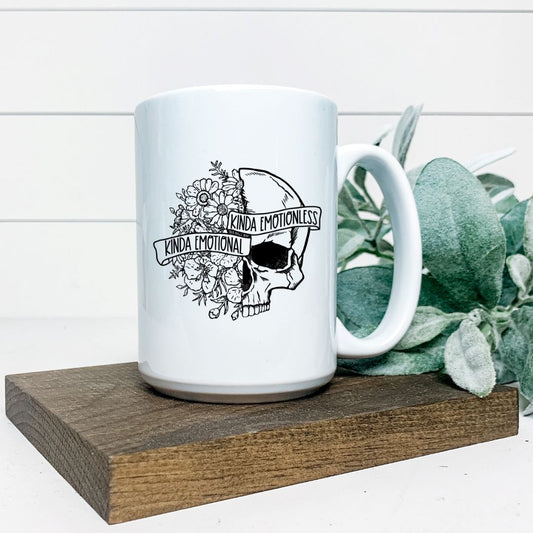 KINDA EMOTIONAL KINDA EMOTIONLESS MUG Harlow Boutique Official Online Store 