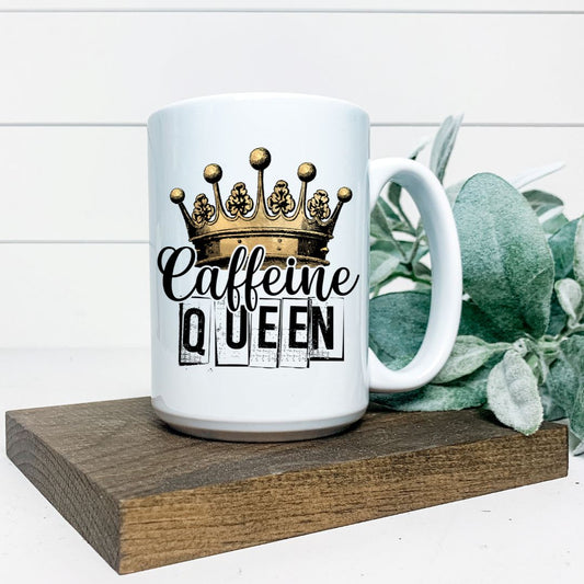 CAFFEINE QUEEN MUG Harlow Boutique Official Online Store 