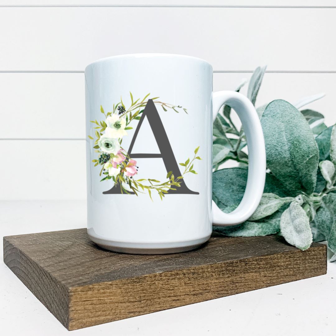 LETTER A MUG Harlow Boutique Official Online Store 