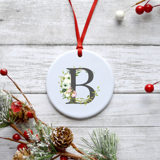 LETTER B ORNAMENT Harlow Boutique Official Online Store 