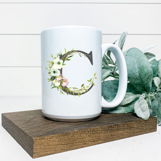 LETTER C MUG Harlow Boutique Official Online Store 