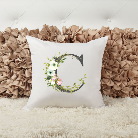 LETTER C PILLOW Harlow Boutique Official Online Store 