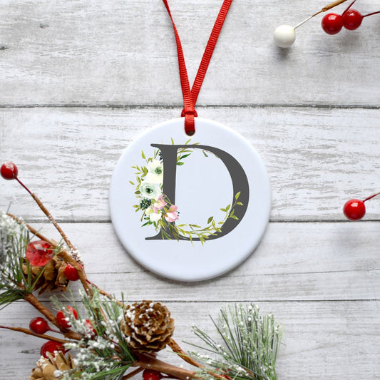 LETTER D ORNAMENT Harlow Boutique Official Online Store 