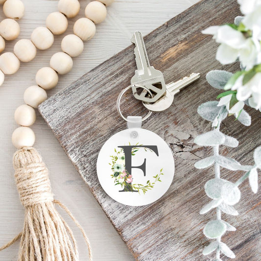 LETTER F KEYCHAIN Harlow Boutique Official Online Store 