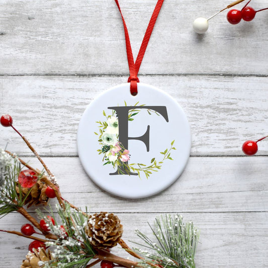 LETTER F ORNAMENT Harlow Boutique Official Online Store 