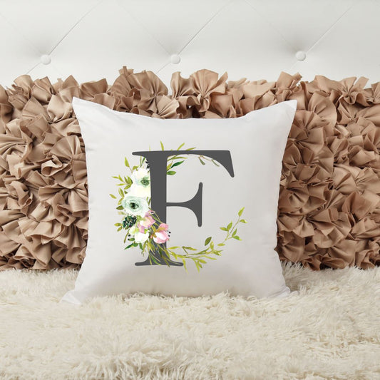 LETTER F PILLOW Harlow Boutique Official Online Store 