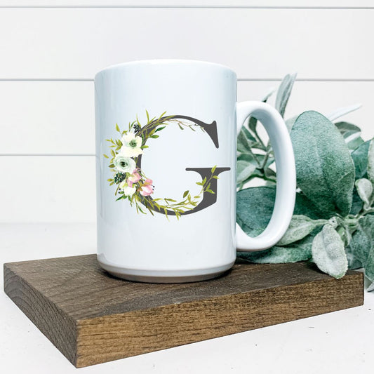 LETTER G MUG Harlow Boutique Official Online Store 