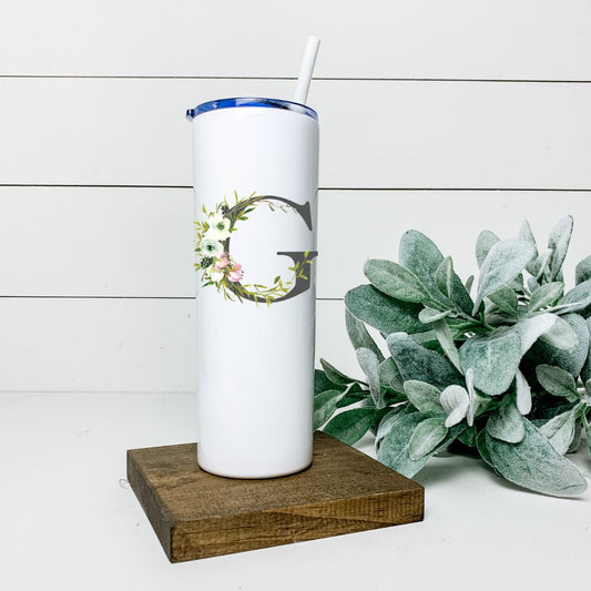 LETTER G TALL TUMBLER Tumblers Harlow Boutique Official Online Store 