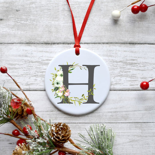 LETTER H ORNAMENT Harlow Boutique Official Online Store 