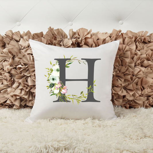 LETTER H PILLOW Harlow Boutique Official Online Store 