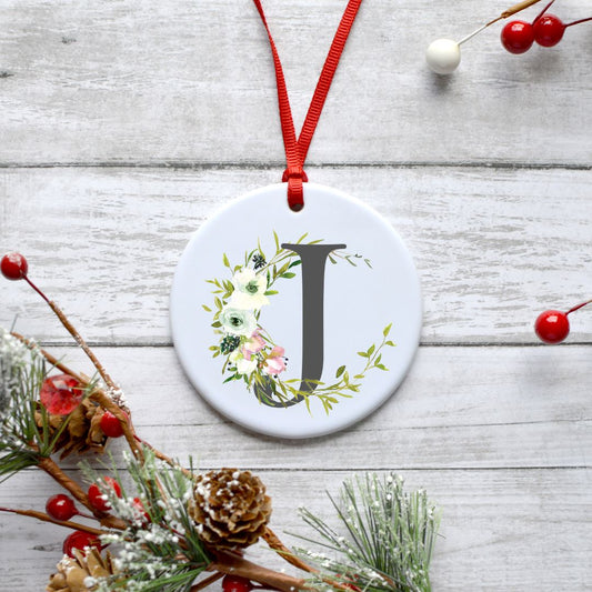 LETTER J ORNAMENT Harlow Boutique Official Online Store 