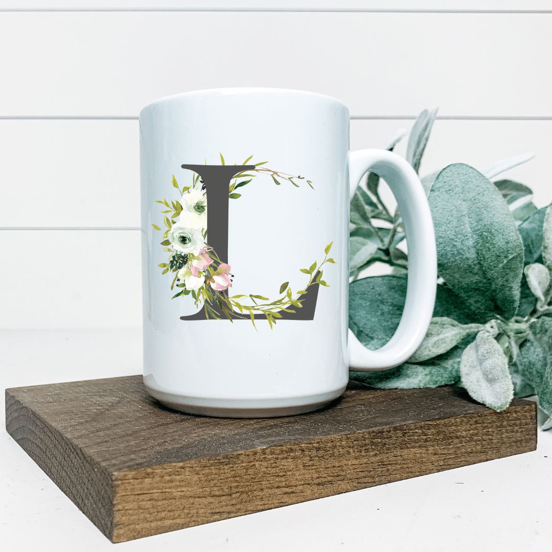 LETTER L MUG Harlow Boutique Official Online Store 