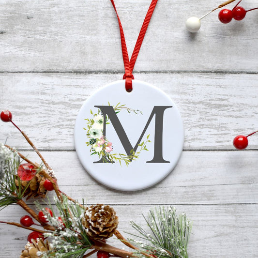 LETTER M ORNAMENT Harlow Boutique Official Online Store 