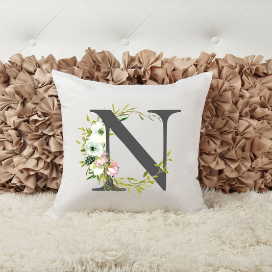 LETTER N PILLOW Harlow Boutique Official Online Store 