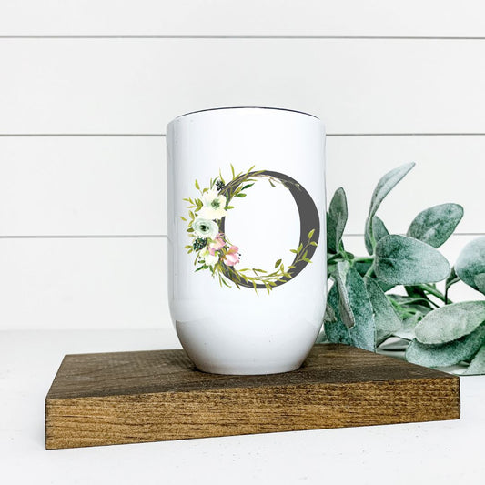 LETTER O WINE TUMBLER Harlow Boutique Official Online Store 