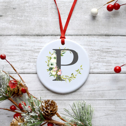 LETTER P ORNAMENT Harlow Boutique Official Online Store 