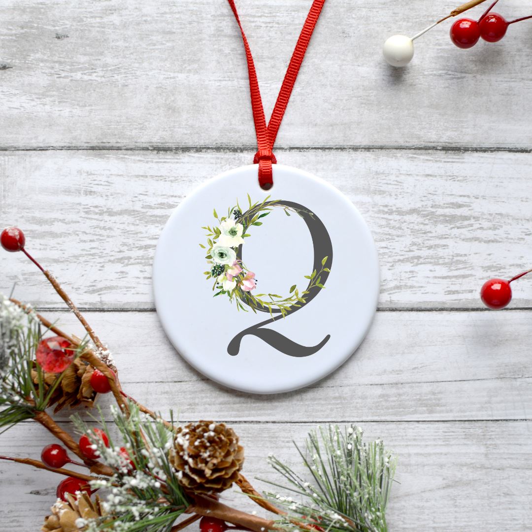 LETTER Q ORNAMENT Harlow Boutique Official Online Store 