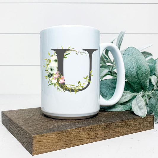 LETTER U MUG Harlow Boutique Official Online Store 