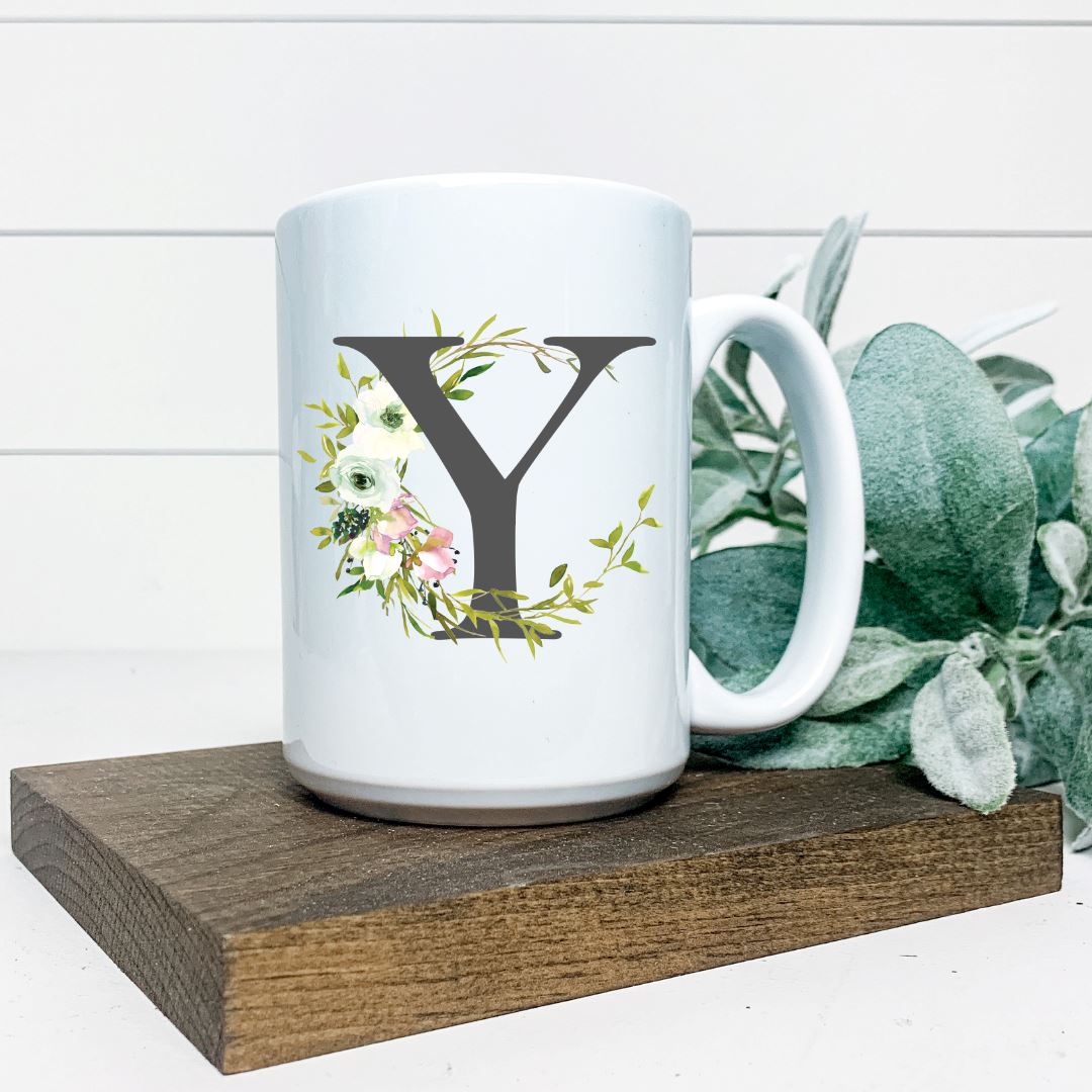 LETTER Y MUG Harlow Boutique Official Online Store 