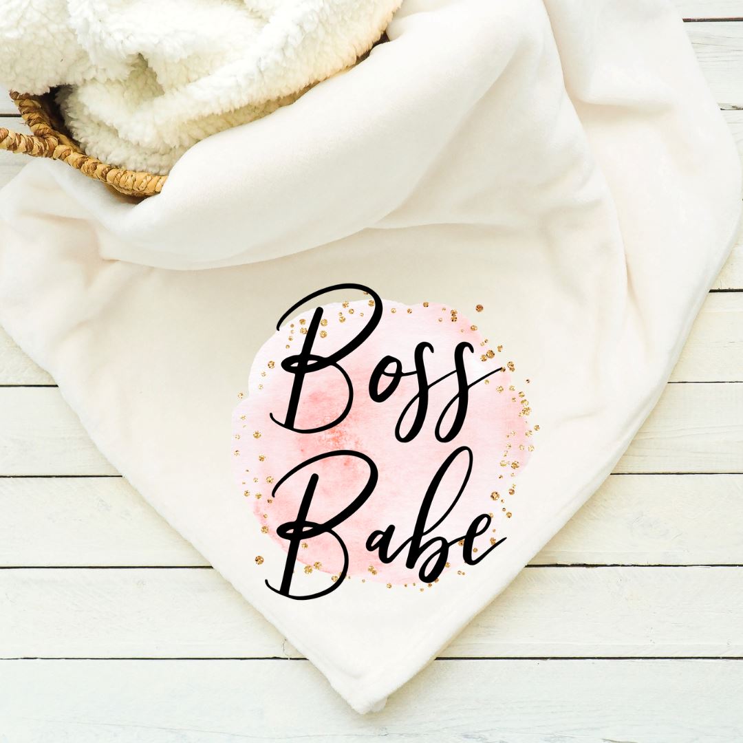 Boss Babe Blanket Blankets Harlow Boutique Official Online Store 