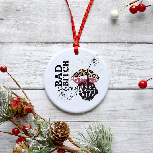 BAD BITCH ENERGY ORNAMENT Harlow Boutique Official Online Store 