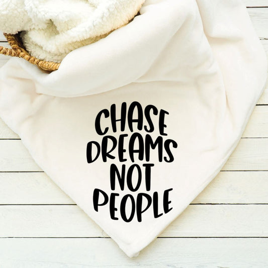 Chase Dreams Not People Blanket Blankets Harlow Boutique Official Online Store 