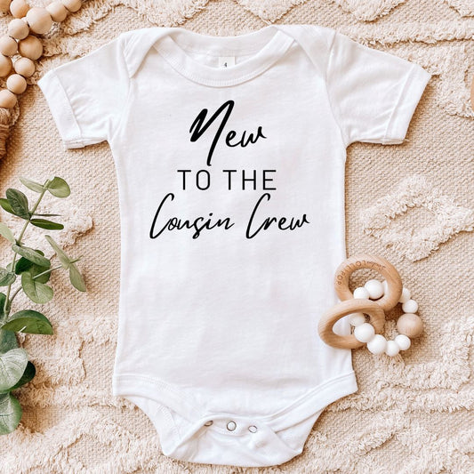 New To The Cousin Crew Baby Bodysuit Harlow Boutique Official Online Store 