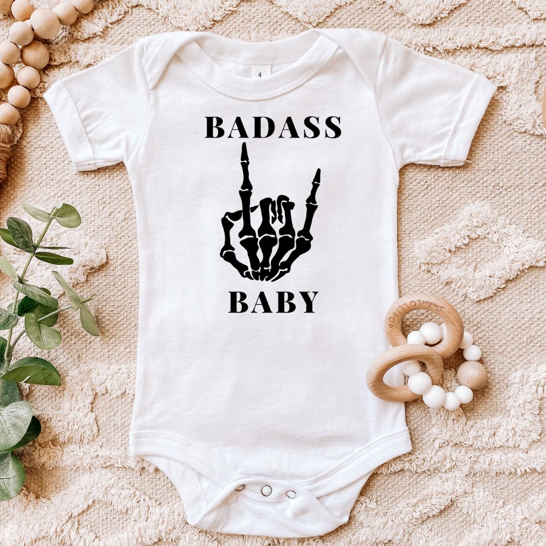 Badass Baby Baby Bodysuit Harlow Boutique Official Online Store 