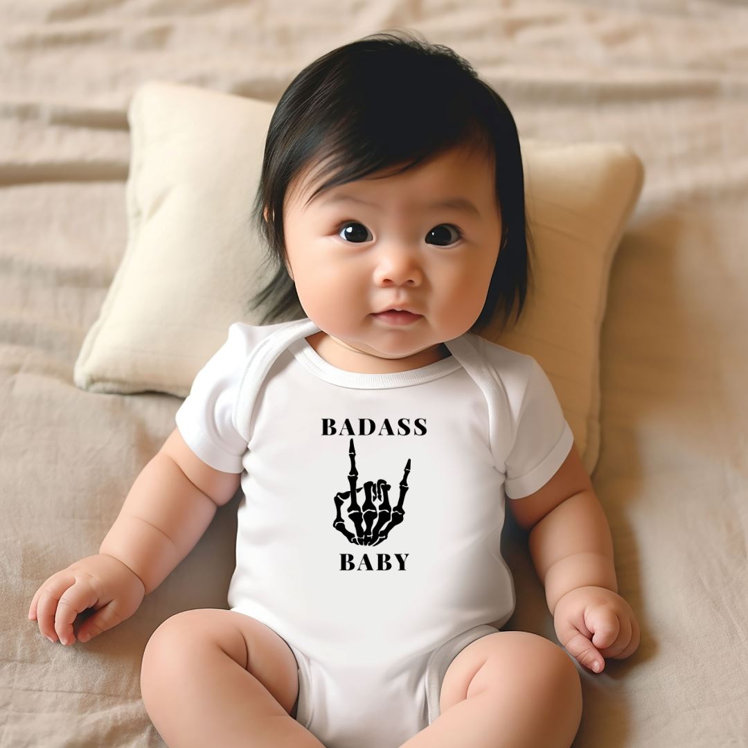 Badass Baby Baby Bodysuit Harlow Boutique Official Online Store 